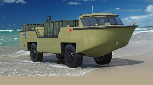 LAND FORCES 2021 - Navantia Australia unveils amphibious watercraft